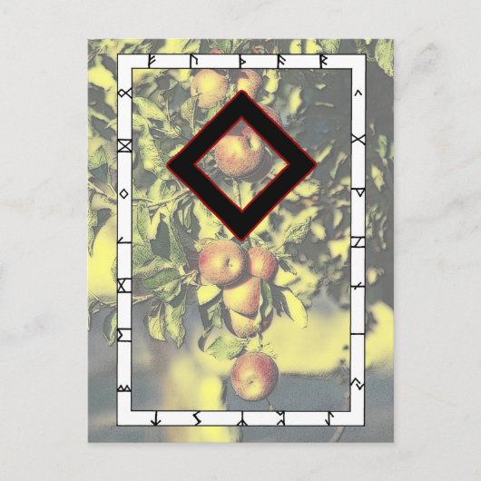 Rune Ingwaz — Hero Postcard Postkarte (Vorderseite)