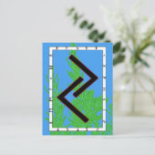 Rune Jera - Ernte Postkarte (Stehend Vorderseite)