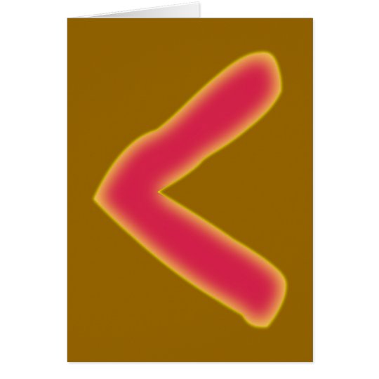 rune Kenaz futhark Karte