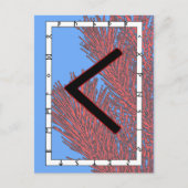 Rune Kenaz - Knowledge Postcard Postkarte (Vorderseite)
