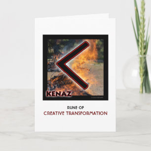 Rune Kenaz - Kreative Transformation Karte