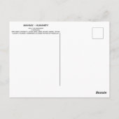 Rune Mannaz - Humanity Postcard Postkarte (Rückseite)