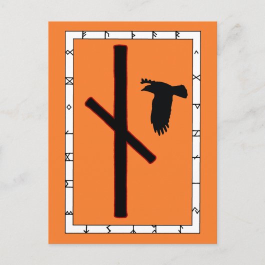 Rune Naudhiz - Überwindung der Postkarte (Vorderseite)