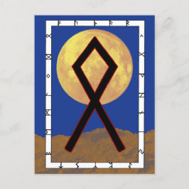 Rune Othala - Zuhause Postcard Postkarte