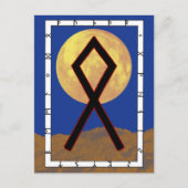 Rune Othala - Zuhause Postcard Postkarte (Vorderseite)