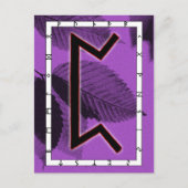 Rune Perthro - Karma Postcard Postkarte (Vorderseite)