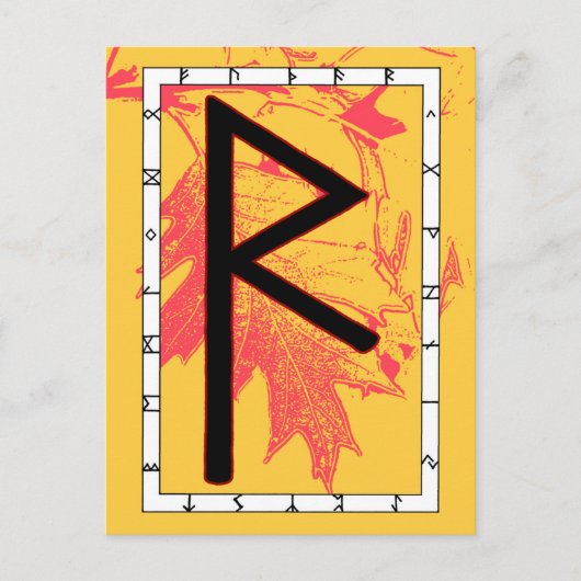 Rune Raidho - Bilanz Postkarte (Vorderseite)