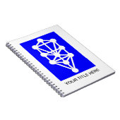 Rune Spiral Notebook Notizblock (Rechte Seite)