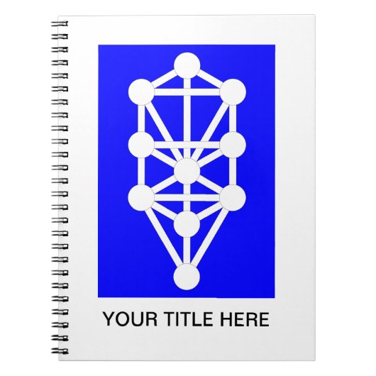 Rune Spiral Notebook Notizblock (Vorderseite)