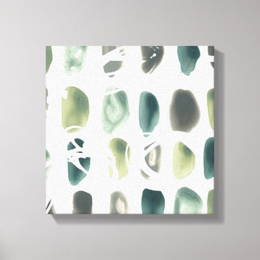 Rune Stone - Green Leinwanddruck (Vorderseite)