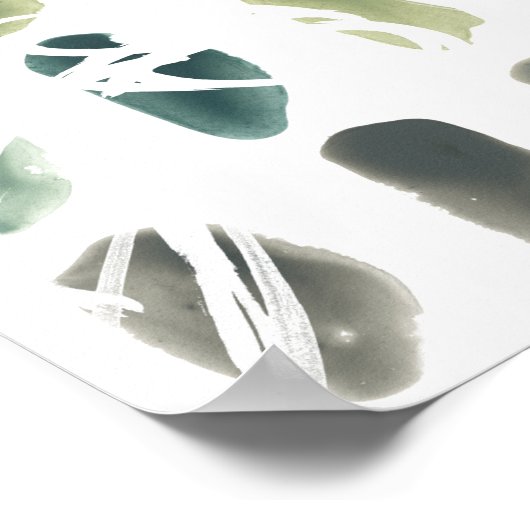 Rune Stone - Green Poster (Ecke)