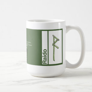 Rune-Tasse:: Raido Kaffeetasse