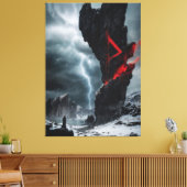 Rune Thurisaz Leinwanddruck (Insitu (Wohnzimmer))