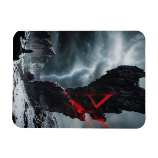 Rune Thurisaz Magnet (Horizontal)