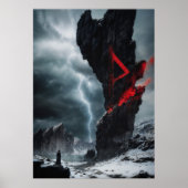 Rune Thurisaz Poster (Vorne)