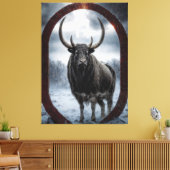 Rune Uruz Leinwanddruck (Insitu (Wohnzimmer))