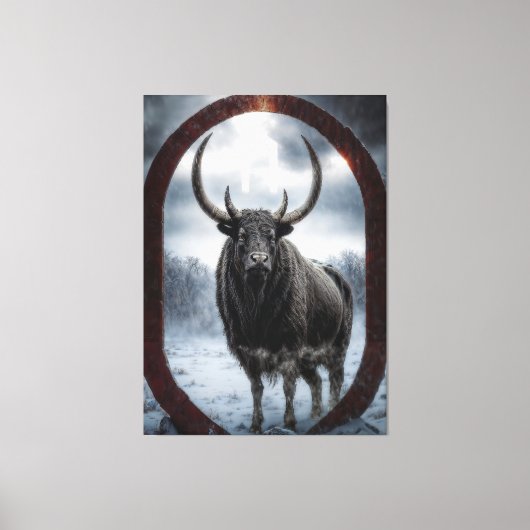 Rune Uruz Leinwanddruck (Vorderseite)