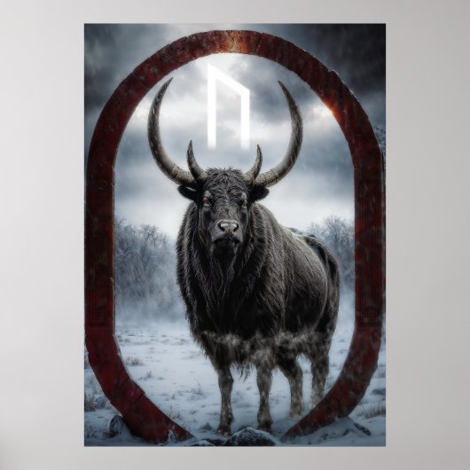 Rune Uruz Poster (Vorne)