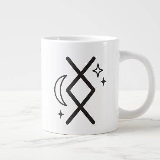 *~*RUNE VIKING Nordic AP87 Jumbo-Tasse (Rechts)