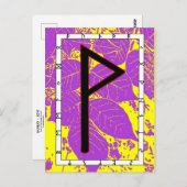 Rune Wunjo - Joy! Postkarte (Vorne/Hinten)