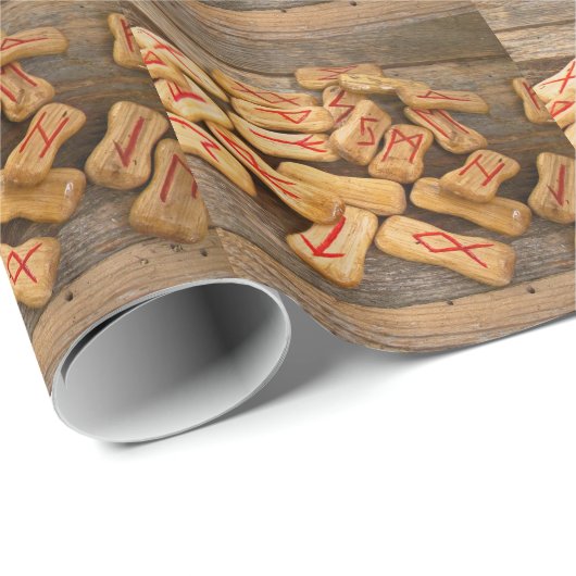 Runen Geschenkpapier (Rolleneckpunkt)