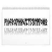 Runen reflektiert - Kalender (Titelbild)