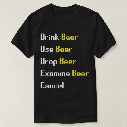Runenbier-Interaktion T-Shirt (Design vorne)