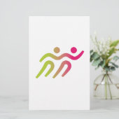 Runengruppendarstellung Briefpapier (Stehend Vorderseite)