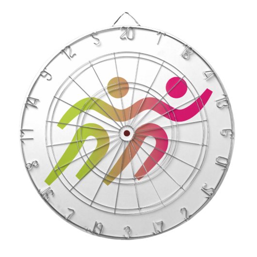 Runengruppendarstellung Dartscheibe (vorne)