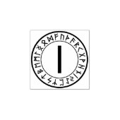 Runenkreis [11] Isa] Kautschuk-Briefmarke Gummistempel (Prägung)