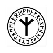 Runenkreis [15] Algiz] Selbstbewusste Briefmarke Permastempel (Design)