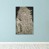 Runenstein Leinwanddruck (Insitu (Holzboden))