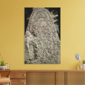 Runenstein Leinwanddruck (Insitu (Wohnzimmer))