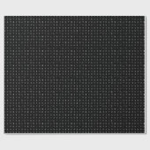 Runensymbol Schwarz-Weiß-Geschenkpapier Geschenkpapier (Flach)