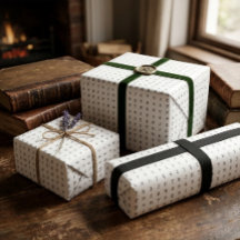 Runensymbol Weißes Geschenkpapier