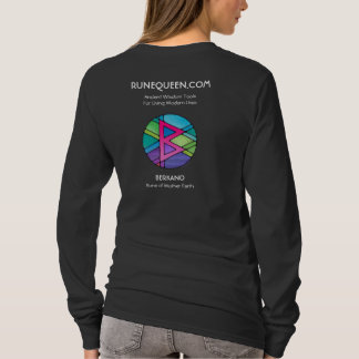 RuneQueen Berkano - Mutter Erde - Langarmshirt T-Shirt