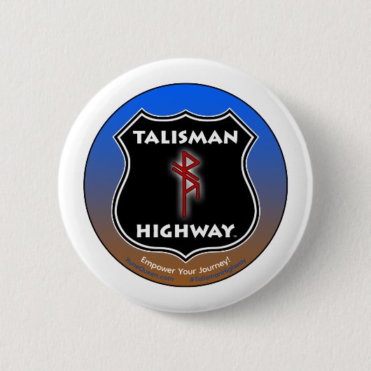 RuneQueen's Talisman-Highway Button (Vorderseite)
