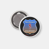 RuneQueen's Talisman-Highway Magnet (Vorderseite/Rückseite)