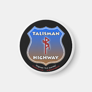 RuneQueen's Talisman-Highway Magnet