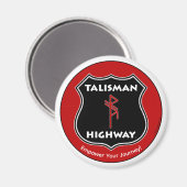RuneQueen's Talisman-Highway Magnet (Vorderseite/Rückseite)
