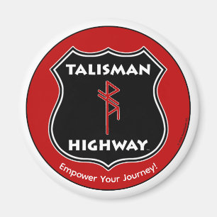 RuneQueen's Talisman-Highway Magnet