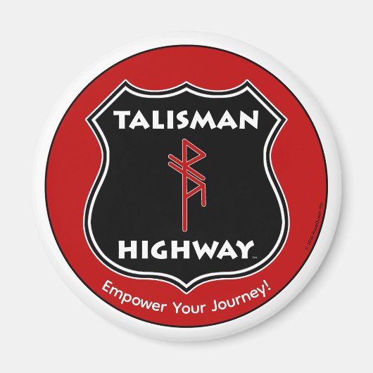 RuneQueen's Talisman-Highway Magnet (Vorne)