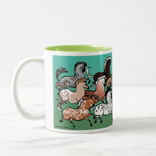 Runequine Höhle Pony Tasse 2 (Links)