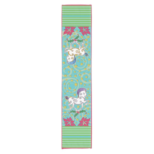 Runequine Tabellen-Läufer 2018 Kurzer Tischläufer (Vorderseite)