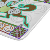 RunequineTM Glasschneiden-Brett: Grünes Schneidebrett (Ecke)