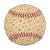 Runes Baseball (Rückseite)