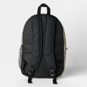 Runes Bedruckter Rucksack (Rückseite)