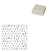 Runes-Briefmarke Gummistempel (Stempel)