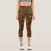 Runes Capri Leggings (Vorderseite)