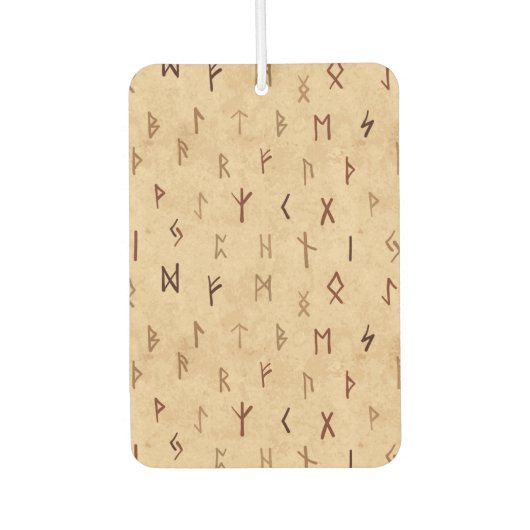 Runes Car Freshener Autolufterfrischer (Vorderseite)